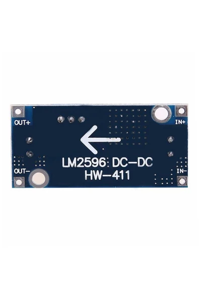 ROBİZ Ayarlanabilir 3a Mini Güç Kaynağı Voltaj Düşürücü Lm2596 Modül - Resim 6