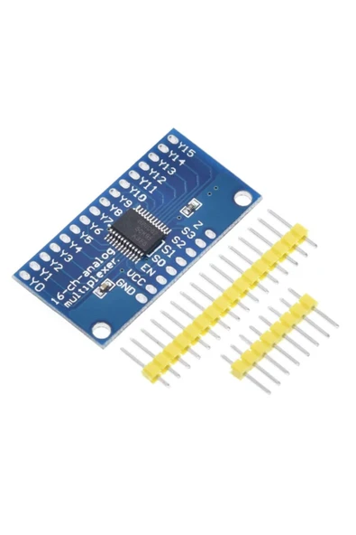 ROBİZ Cd74hc4067 16 Kanal Analog / Dijital Çoklayıcı Ve Seçici Modül Uyumlu - Resim 6