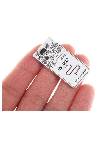 ROBİZ Hw-ms03 Mikrodalga Radar Sensör Modül 2.4ghz / 5.8ghz Kablosuz Alarm Dedektör Işık Kontrol Otomatik - Resim 15