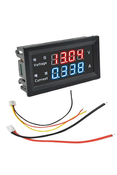 ROBİZ Panel Tip Dc 0-200v 10a Mv Voltmetre Ma Ampermetre M4430 - Resim 6