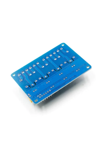 ROBİZ 4 Kanal 12v Röle Modül -- Ac 250v 10a -- Optokuplör Izolasyon - Resim 5