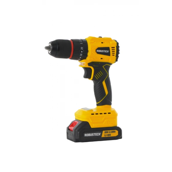 Robustech CD-20N Kömürsüz Darbeli Akülü Vidalama Matkap