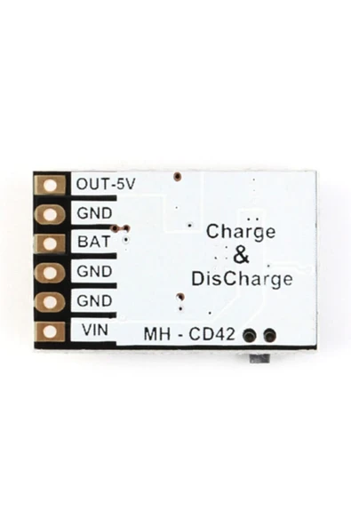 ROBİZ Mh-cd42 5v 2a Lityum Pil Şarj Deşarj Koruyuc Modül Powerbank 3-7v 18650 Lipo Batarya Akü Şarj Voltaj - Resim 7