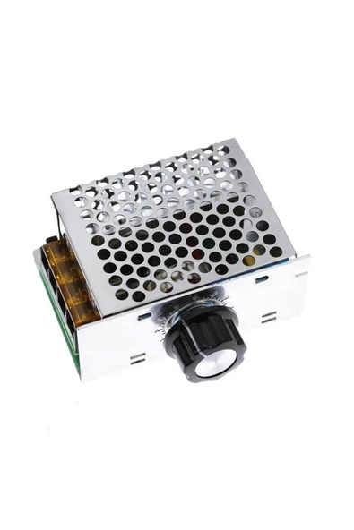 ROBİZ Ac 220v 4000w Dimmer Scr Ac Motor Hız Devir Kontrol Elektrikli Fırın Rezistans Su Isıtıcı Lamba - 6