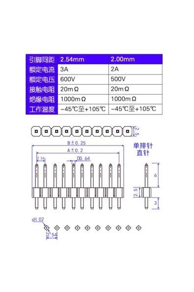 ROBİZ 30 Adet 40 Pin Erkek Header Seti 6 Renkli 2.54mm Kırılabilir - Resim 8