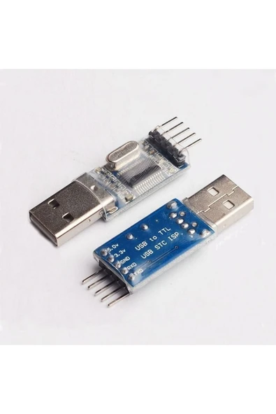 ROBİZ Pl2303 Usb To Rs232 Ttl Uart Çevirici Modül Seri Port Haberleşme Mcu Uydu Alıcı Dvd Gsm Telefon - Resim 8