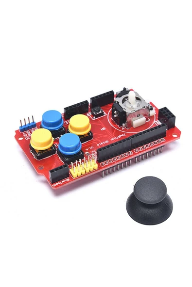 ROBİZ Arduino Joystick I2c Ps2 Nrf24l01 Nokia 5110 Bluetooth Shield - Resim 5