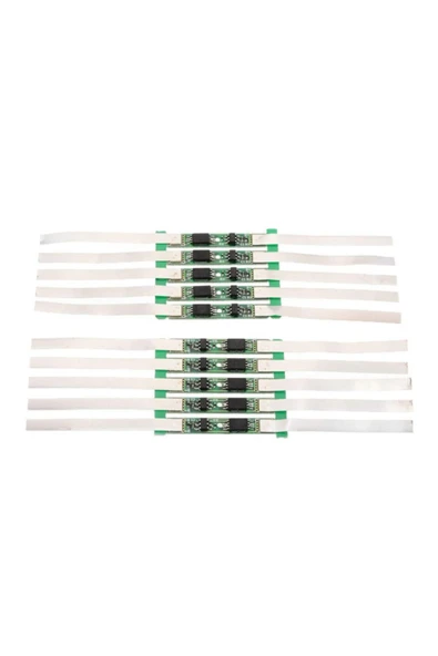 ROBİZ 1s 3a Lityum Batarya Bms Koruma Kartı Nikel Şerit - Resim 4