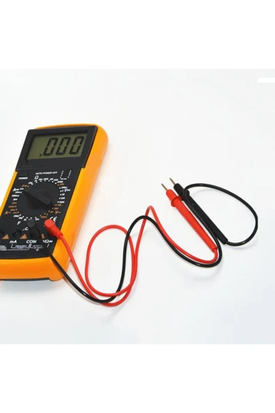 ROBİZ 1000v 10a Tüm Multimetreler Ile Uyumlu Test Ölçüm Probu Voltmetre Avometre Kablosu - Resim 5