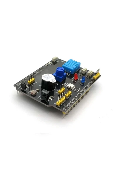 ROBİZ Arduino Sensör Shield Çok Fonksiyonlu Sensör Kartı Dht11 Lm35 Ldr - Resim 3