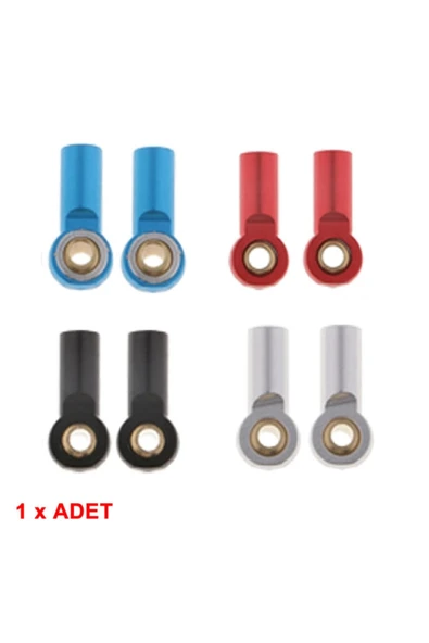 ROBİZ Metal M3 Bağlantı Parçası Alüminyum Metal Top Kafa Eklenti Çubuğu ürün görseli