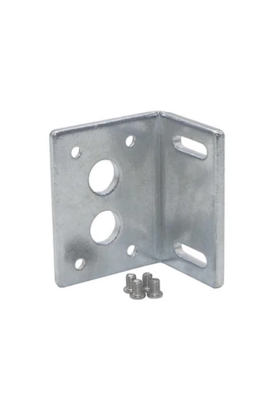 ROBİZ Jgy370 Dc Motor Montaj Parçası Bracket Motor Tutucu L Demir Parça - Resim 5