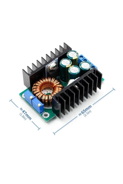 ROBİZ Xl4016 Voltaj Ve Akımı Ayarlanabilir Güç Kaynağı  Voltaj Düşürür - Resim 2