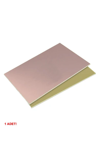 ROBİZ 10x15cm Tek Yüz Bakır Plaket Pcb Elektronik Baskı Devre Prototip Test - Resim 3