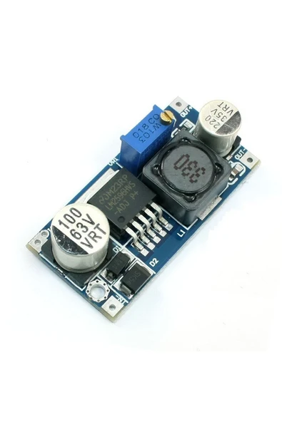 ROBİZ Ayarlanabilir 3a Mini Güç Kaynağı Voltaj Düşürücü Lm2596 Modül - Resim 7