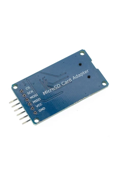 ROBİZ Micro Sd Kart Modülü Hafıza Kartı Tf Kart Microsd Bellek Memory Spı Okuyucu Mikro Sd 3.3v 5v - Resim 7