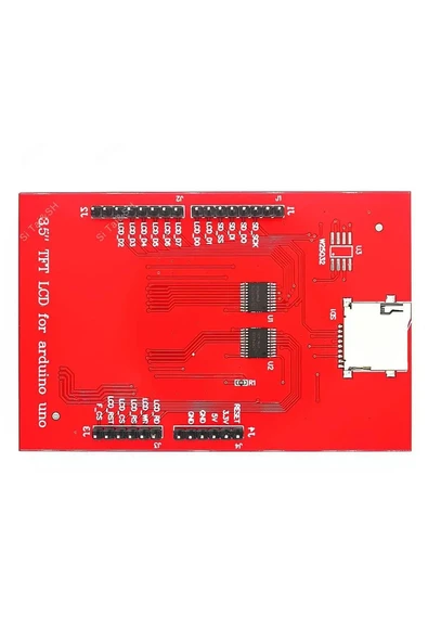 ROBİZ Arduino Uno R3 3.5" Tft Lcd Ekran Modül Resiztif Dokunmatilk - Resim 3