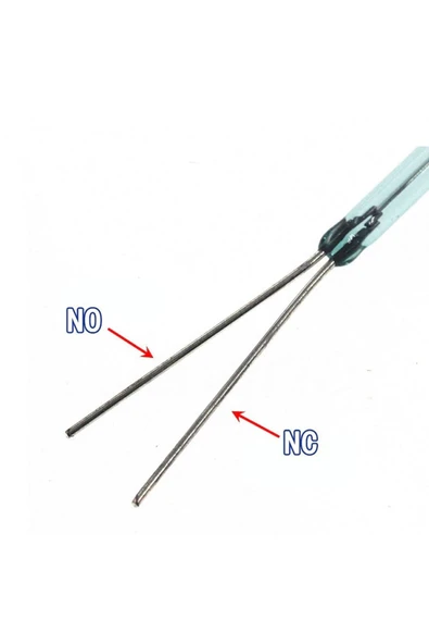 ROBİZ Reed Röle 3 Pin Reed Switch 60v 4w Manyetik Alan Anahatar No Nc - Resim 5
