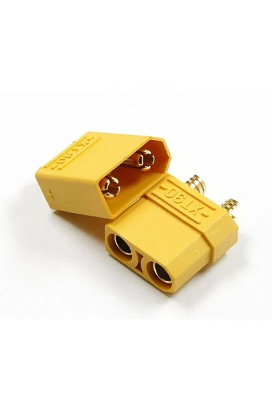 ROBİZ XT90 Konnektör Dişi Erkek Soket Çifti LiPo Pil Batarya Bağlantı ürün görseli