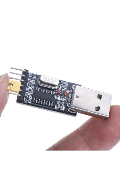 ROBİZ Ch340g Usb Rs232 Uyumlu Ttl Uart Çevirici Modül Seri Port Haberleşme Arduino - Resim 2