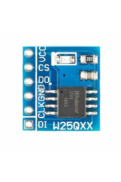 ROBİZ Winbond W25q32bvsıg 32m-bit Seri Flash Modül 3.3v Spı Hafıza Entegresi 16384 Sayfa Uniform 4kb - Resim 9