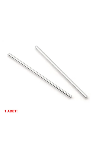 ROBİZ 2mm X 60mm Metal Mil Çelik Çubuk Aks Oyuncak Rc Araba Robot - Resim 4