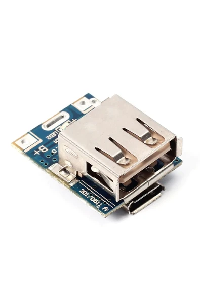 ROBİZ 134n3p Powerbank Devresi - Lityum Pil Şarj - 5v 1a Usb Boost Modül Lion - Resim 2