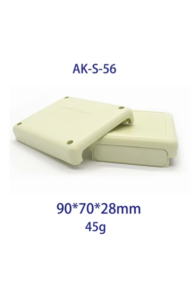 ROBİZ Ak-s-56 Beyaz Plastik Elektronik Proje Kutusu - Resim 8