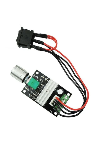 ROBİZ 6v -28v 3a Dc Motor Sürücü Hız Kontrol Devresi - Anahtarlı - Resim 4