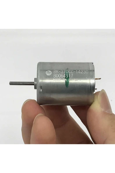 ROBİZ Mabuchi Dc Motor Rk-370cc-14230 Dc 6v / 30v Karbon Fırça Yüksek Tork Düşük Ses Oyuncak Araba - Resim 2