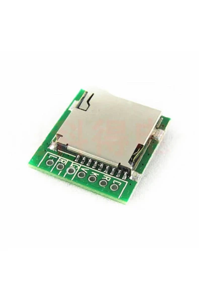 ROBİZ M2801002 Wav Mp3 Player Modülü Micro Sd 32g Tf Kart Ses Müzik Çalma Kartı Ir Kumanda Desteği 11 - Resim 4