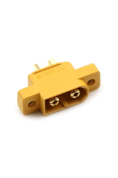 ROBİZ Xt60 Panel Montaj Tip Erkek Konnektör Lityum Lipo Pil Akü Batarya Bağlantı Konnektörü Rc Esc Motor ürün görseli