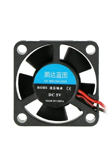 ROBİZ Dc 5v Fan 30x30mm 3x3cm 0,2a 1800 Rpm Raspberry Pı 3 Pı 2 Ras 3 B - Resim 3