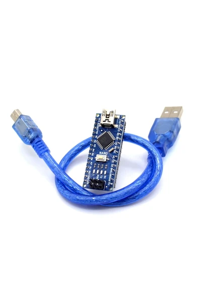 ROBİZ Arduino Nano 3.0 V3 Usb Kablo Atmel Atmega328 Geliştirme Kartı Eğitim Seti Kiti - 11