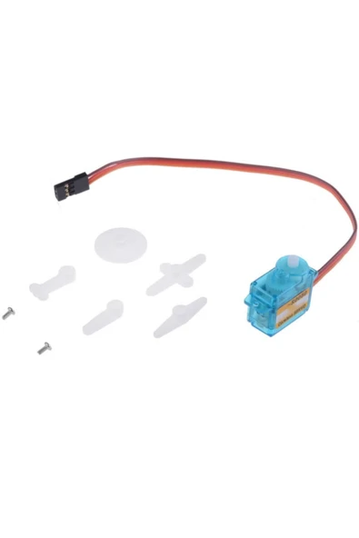 ROBİZ 5gr Dm-s0050 Servo Motor Rc Doman Mikro Plastik Dişli 1kg.cm Tork - Resim 6