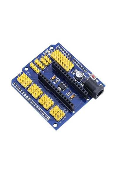 ROBİZ Arduino Nano 3.0 Io Proto Shield Genişleme Kartı Kolay Bağlantı Kartı - Resim 14