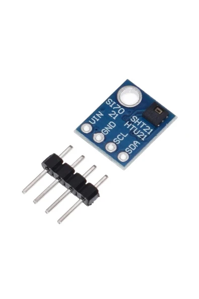ROBİZ Htu21 5v Sıcaklık Ve Nem Sensör Modülü Iıc I2c Yüksek Hassasiyet Iıc Dijital Nem Sensörü Klima - Resim 10