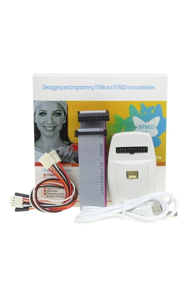 ST V2 Arm Ve M8 Mcu Jtag Debugger Hata Ayıklayıcı Programlayıcı Link V2 Uyumlu - 7