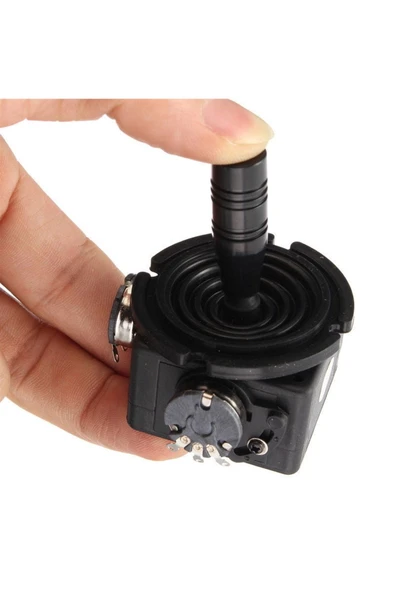 ROBİZ Jh-d202x-r2 2 Eksen Joystick 5k Potansiyometre Ptz 2d Otomasyon Endüstriyel Vinç - Resim 2