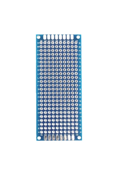 ROBİZ 3cm X 7cm 10x24 Proto Pcb Pertinaks Elektronik Devre Prototip Deney Kartı Fr4 Delikli Plaket