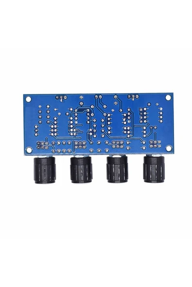 ROBİZ Ne5532 Ton Kontrol Kartı Ses Tiz Orta Bas Ayar Dc 12 24v Gitar Enstrüman Ses Sinyal Teyp Cd Çalar - Resim 8
