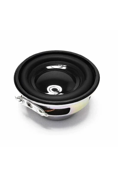 ROBİZ Mini 4cm 4 Ohm 3w Hoparlör Yuvarlak Speaker 3 Watt Ses Müzik Amfi Ses Oluşturucu Yüksek Kalite - 2