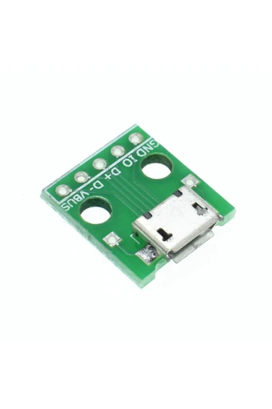 ROBİZ Micro Usb To Dip Çevirici Pcb 5v Usb Haberleşme Deney Prototip - Resim 2