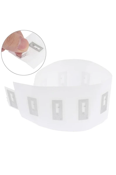 ROBİZ 13.56Mhz Ntag213 Nfc Rfid Etiket Transparan Manyetik Sticker Proximity Göstergeç 13.56 Mhz Kapı - Resim 5