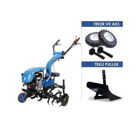 Yavuz Y200 Benzinli Motorlu Çapa Makinası 6.5 Hp Hediyeli