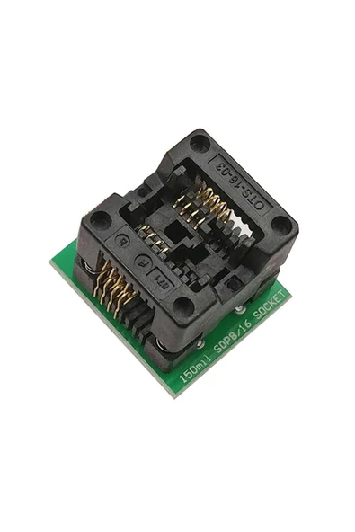 ROBİZ 150 Mil Smd Soic8 Sop8 So8 To Dip8 Yaylı Soket Adaptör Eeprom Flash Programlayıcı 150mil Dar Tip - 4
