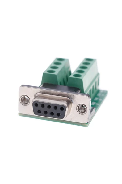 ROBİZ Db9 To Dip Adaptör Dişi 9 Pin Rs232 Com Port Klemens Çevirici - Resim 11