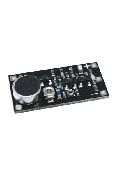 ROBİZ Mikrofonlu Fm Radyo Verici Modül 88-115mhz Mini Kablosuz Ses Aktarım Kartı 100 Metre Dc 2v/9v - Resim 5