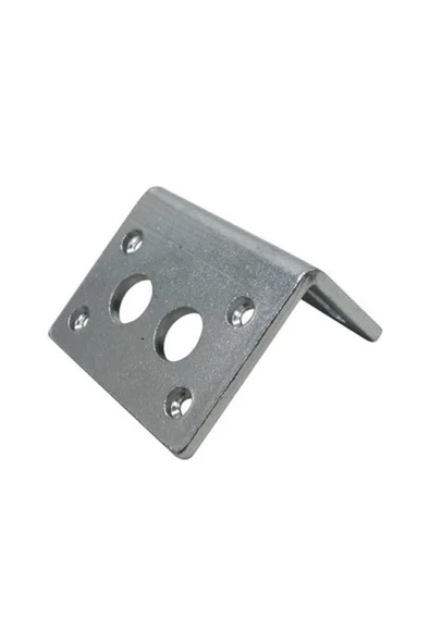 ROBİZ Jgy370 Dc Motor Montaj Parçası Bracket Motor Tutucu L Demir Parça - Resim 6