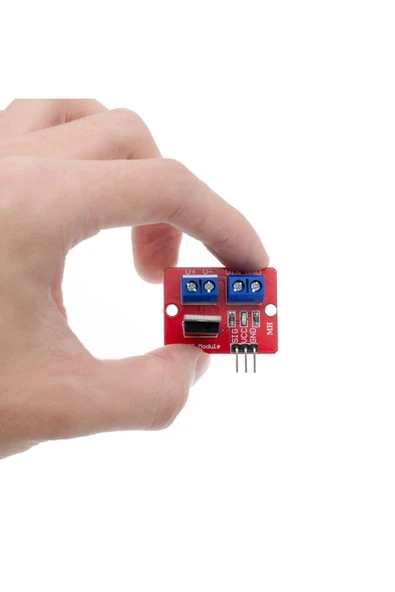 ROBİZ Irf520 Mosfet Sürücü Kartı Klemens Bağlantı Soketi Ssr Röle Motor Led Lamba Parlaklık Dimmer - Resim 2